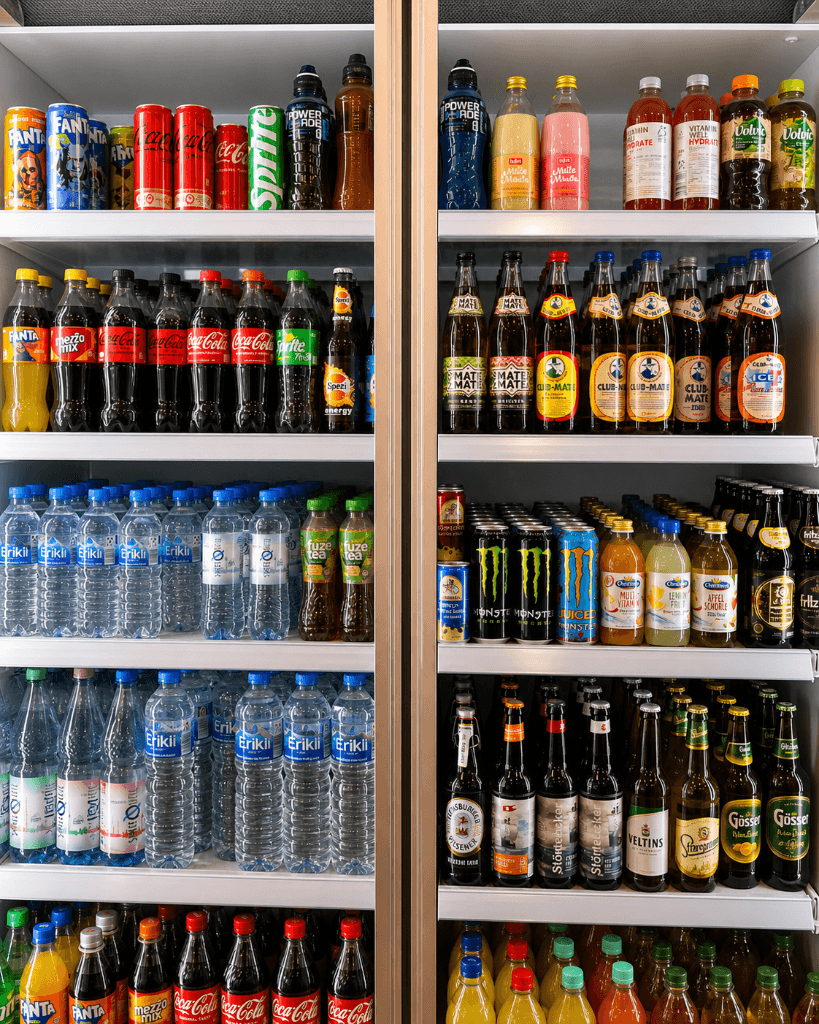 Drinkpoint, Softdrinks & Wasser